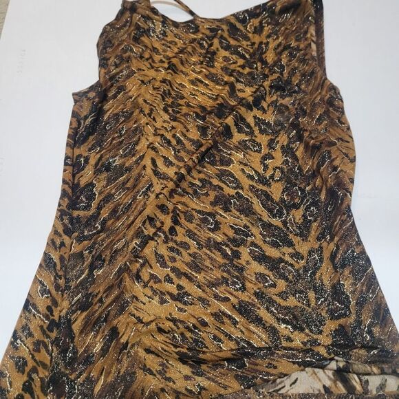 A Byer shirt sleeved tank top animal print size small - Picture 4 of 4